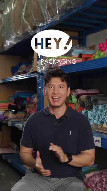 ป้อมจาก HEY Packaging เล่าเรื่องราวของแบรนด์ ท่ามกลางสินค้าบรรจุภัณฑ์